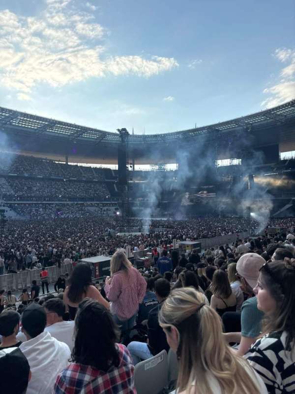 Stade de France, section: D, row: 2, seat: 18