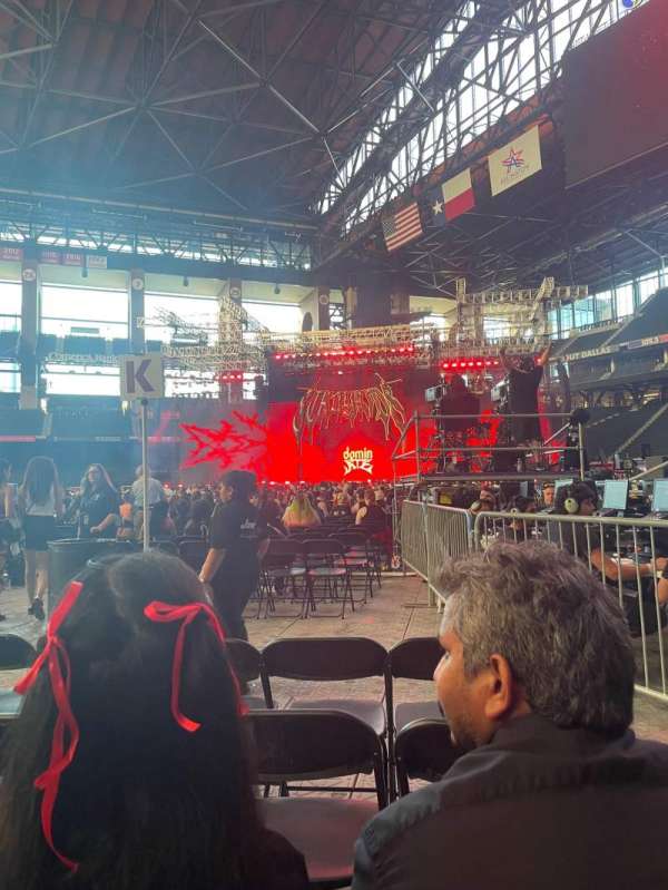 Globe Life Field, section: Floor P, row: 4, seat: 26
