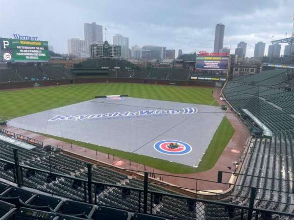 Wrigley Field, section: 314L, row: 4, seat: 18