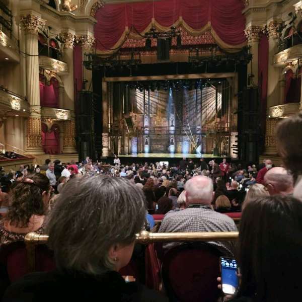 Academy of Music, section: Parquet Circle E, row: U, seat: 104