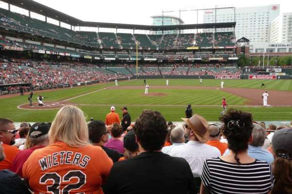 Oriole Park at Camden Yards, section: 24, row: 13, seat: 4