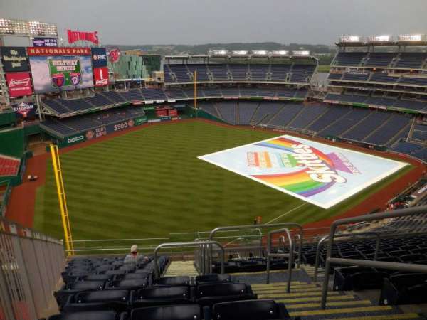 Nationals Park, section: 401, row: N, seat: 1