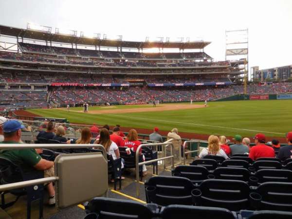 Nationals Park, section: 135, row: K, seat: 11