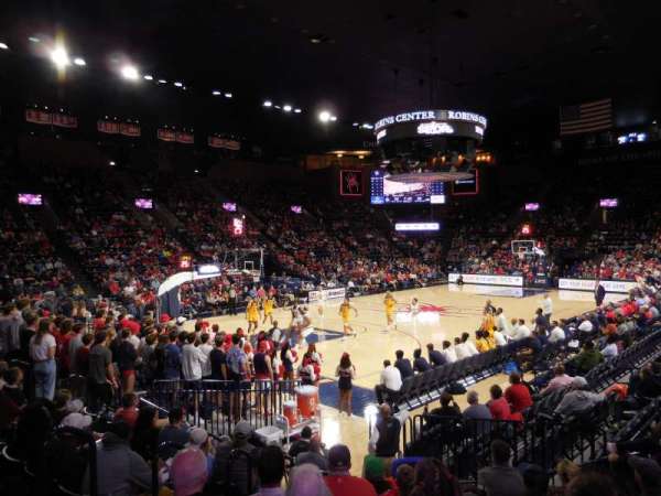 Robins Center, section: 9, row: G, seat: 9