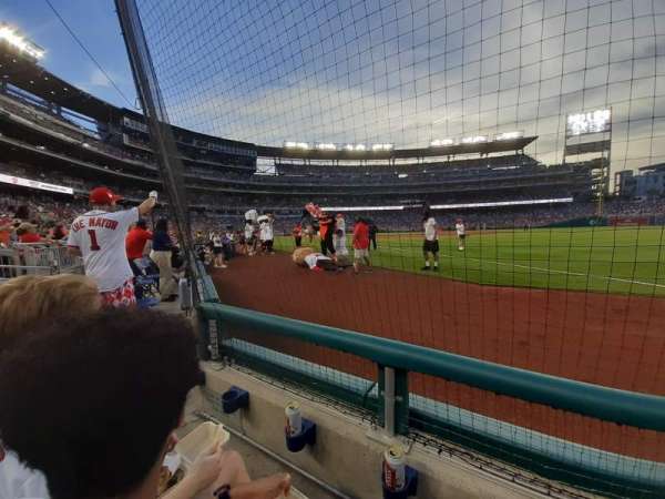 Nationals Park, section: 135, row: B, seat: 5