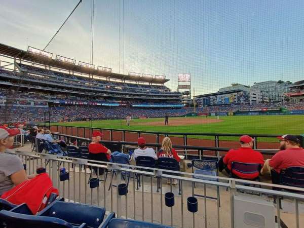 Nationals Park, section: 132, row: E, seat: 8