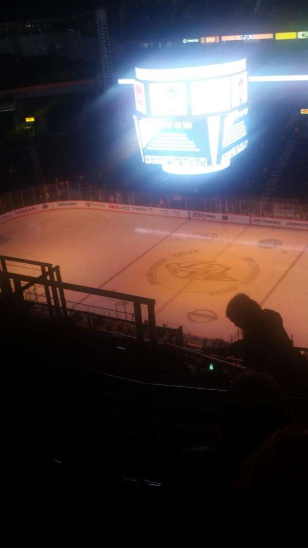 Bridgestone Arena, section: 328, row: L, seat: 16