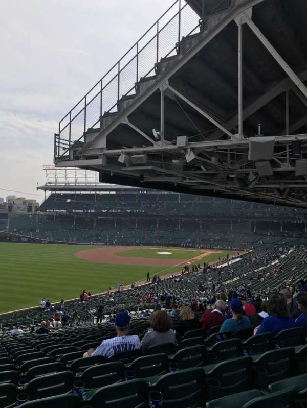 Wrigley Field, section: 203