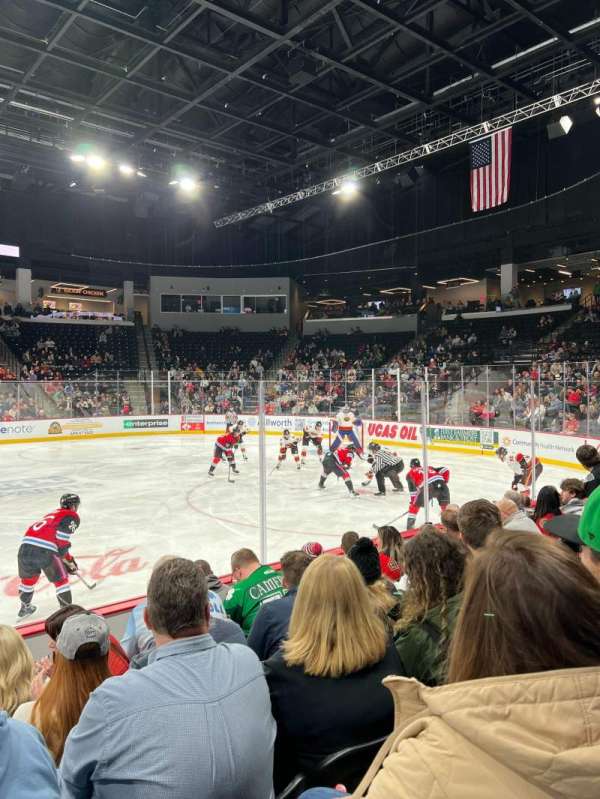 Fishers Event Center, section: 102, row: 6, seat: 17