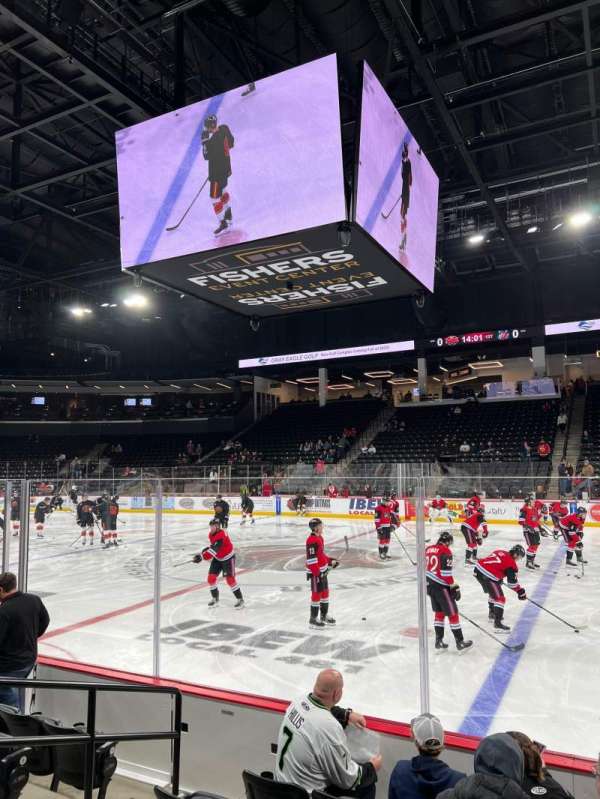 Fishers Event Center, section: 102, row: 6, seat: 17