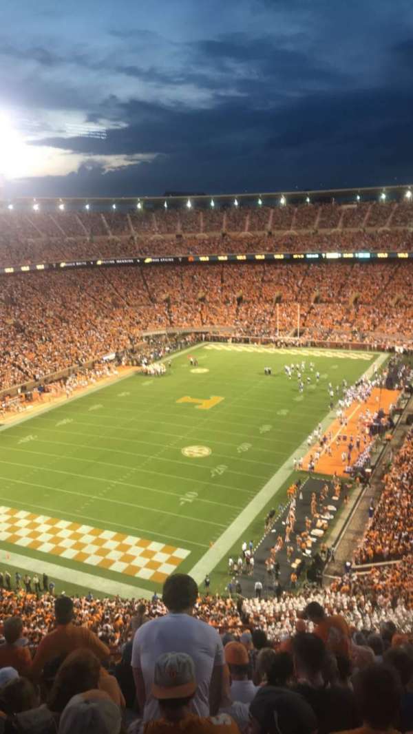 Neyland Stadium, section: II, row: 16, seat: 9
