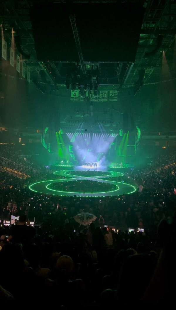 Prudential Center, section: 3, row: 21, seat: 13-16