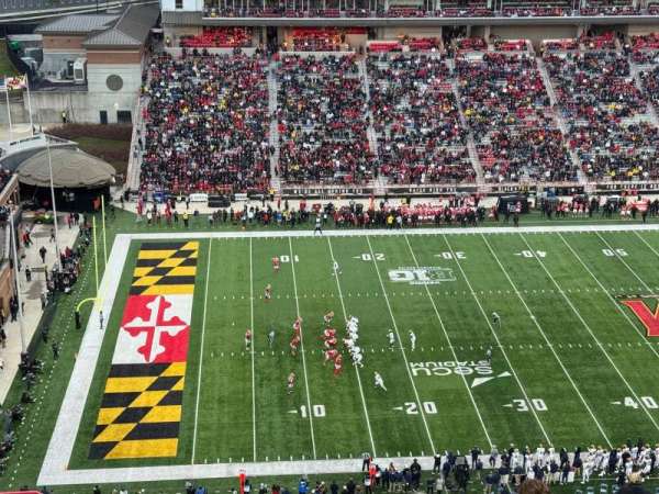 SECU Stadium, section: 303, row: Y, seat: 10