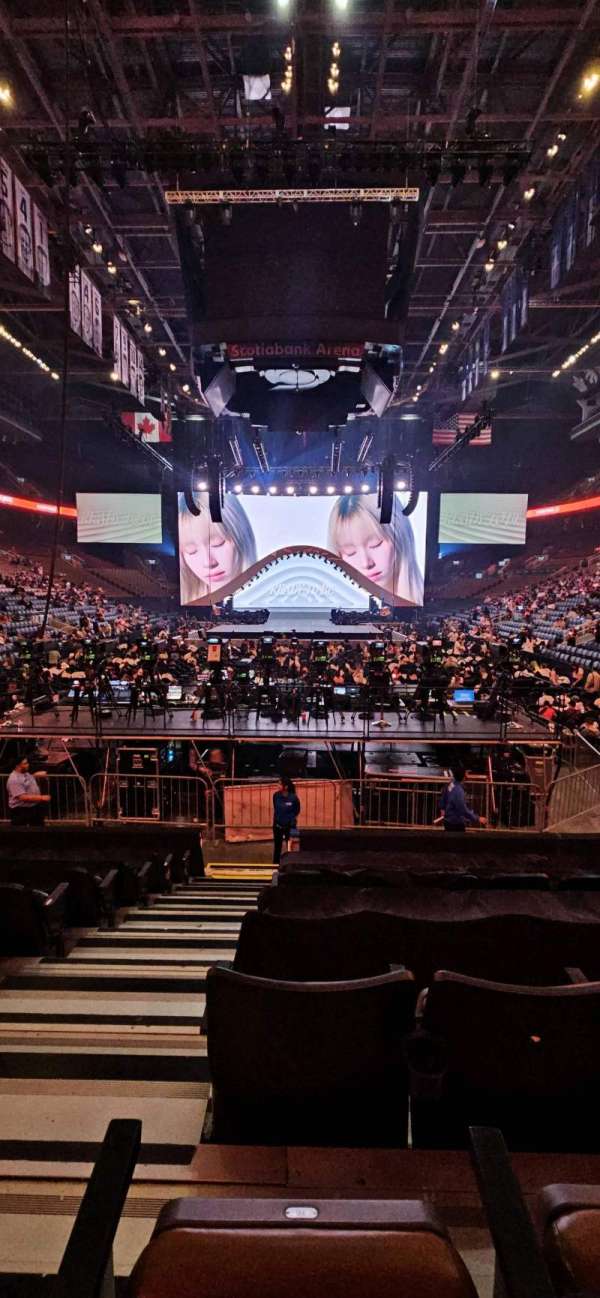 Scotiabank Arena, section: 102, row: 13, seat: 17