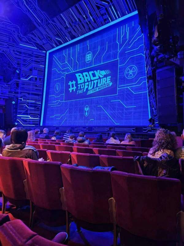 Adelphi Theatre, section: Stalls, row: G, seat: 5