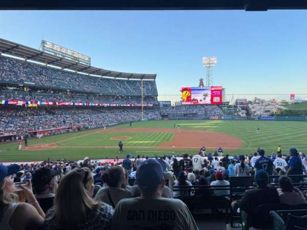 Angel Stadium, section: 223, row: E, seat: 25