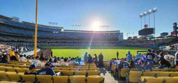 Dodger Stadium, section: 50FD, row: L, seat: 19