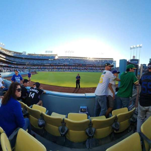 Dodger Stadium, section: 52FD, row: B, seat: 5