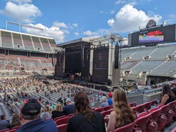 Ohio Stadium, section: Club 4, row: 10, seat: 7