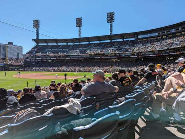 PNC Park, section: 128, row: G, seat: 15