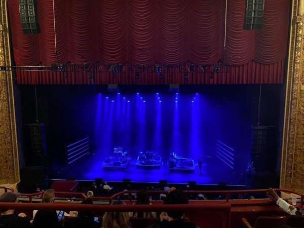 Chicago Theatre, section: Balcony4, row: A, seat: 410