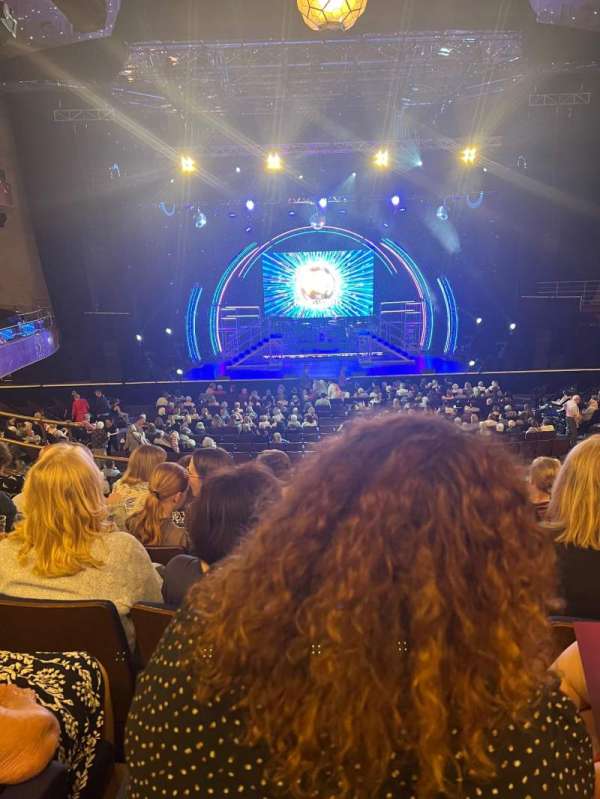 Sheffield City Hall, section: Circle, row: E, seat: 38