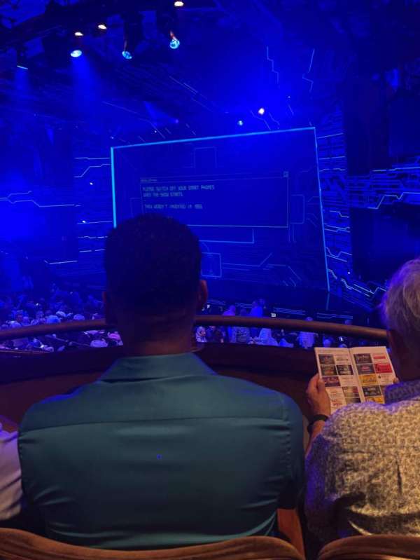 Winter Garden Theatre, section: Mezzanine R, row: B, seat: 8