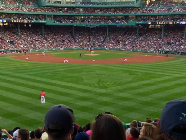 Fenway Park, section: Bleacher 35, row: 18, seat: 1