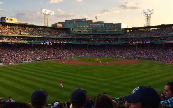 Fenway Park, section: Bleacher 35, row: 18, seat: 1