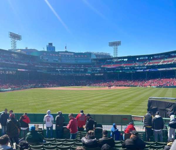 Fenway Park, section: Bleacher 40, row: 12, seat: 4