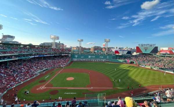 Fenway Park, section: Pavilion Box 5, row: c, seat: 1