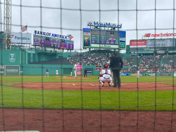 Fenway Park, section: Field Box 46, row: A1, seat: 1
