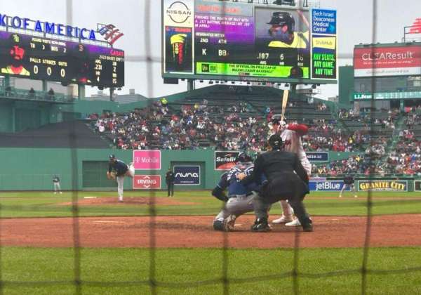 Fenway Park, section: Field Box 46, row: A1, seat: 1