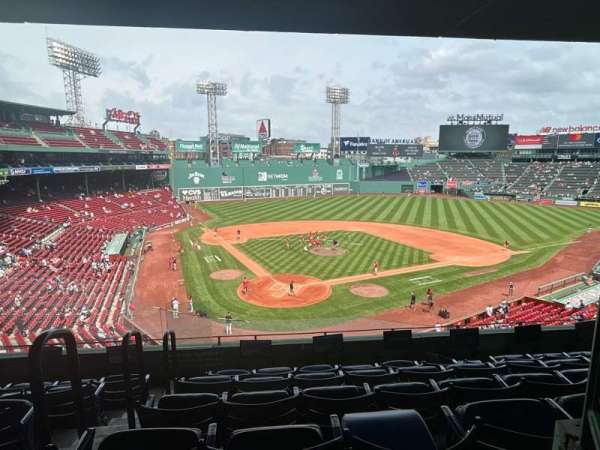 Fenway Park, section: DTC, row: 6, seat: 12