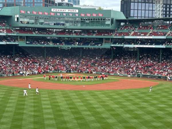 Fenway Park, section: Bleacher 36, row: 30, seat: 1