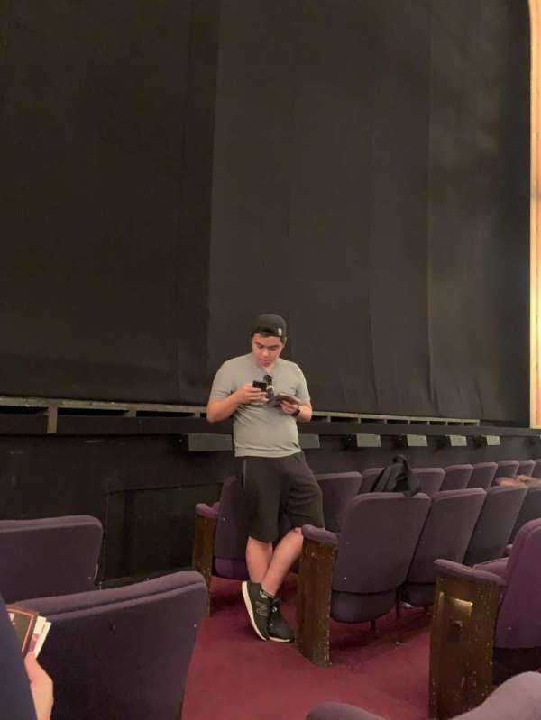 Lyceum Theatre, Broadway, section: Orchestra L, row: D, seat: 2