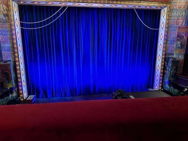 Imperial Theatre, section: Front Mezzanine LC, row: A, seat: 203