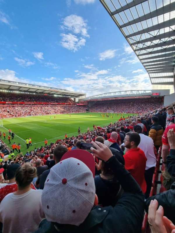 Anfield, section: L1, row: 24, seat: 25