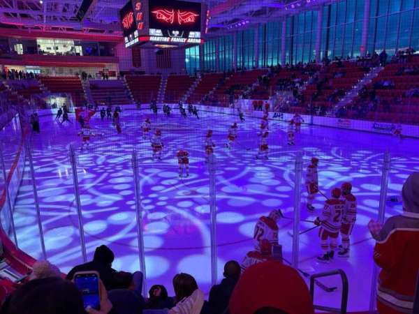 Martire Family Arena, section: 103, row: D, seat: 10