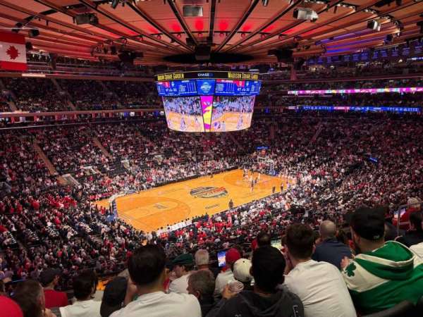 Madison Square Garden, section: 208, row: 6, seat: 11