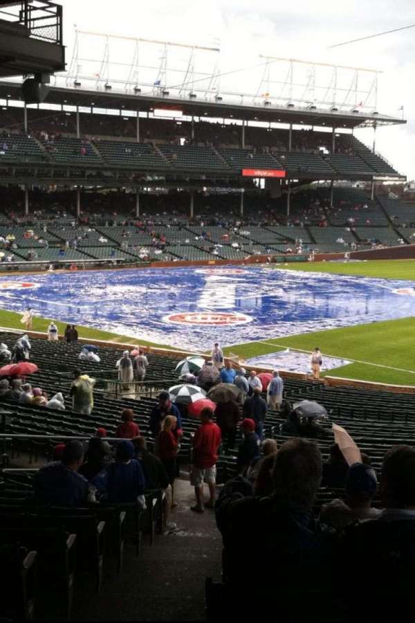 Wrigley Field, section: 231, row: 1, seat: 3