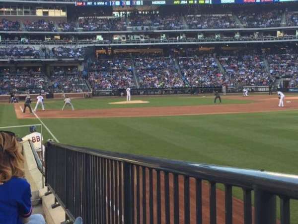 Citi Field, section: 106, row: 7, seat: 9
