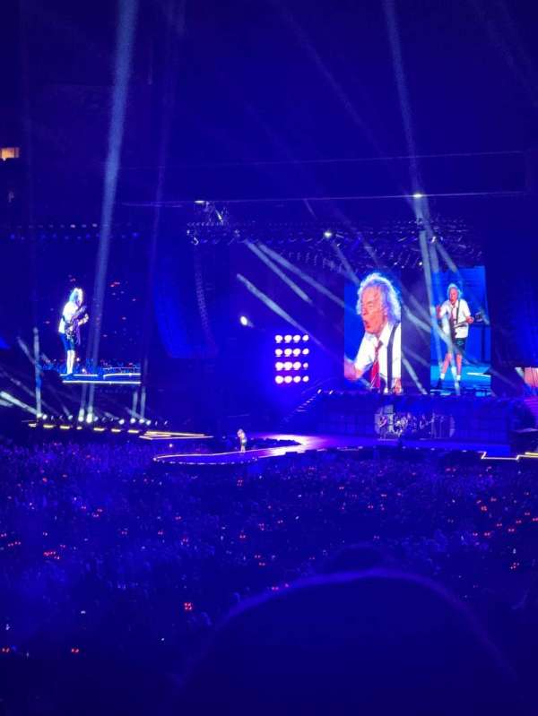 Raymond James Stadium, section: 206, row: K, seat: 12