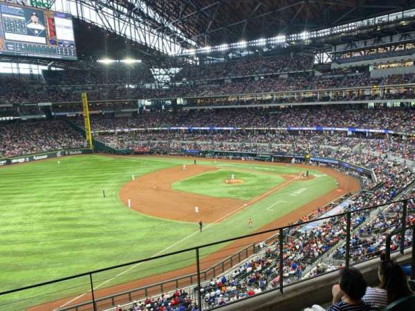 Globe Life Field, section: CS 202, seat: 2