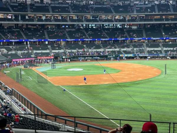 Globe Life Field, section: 126, row: 8, seat: 19