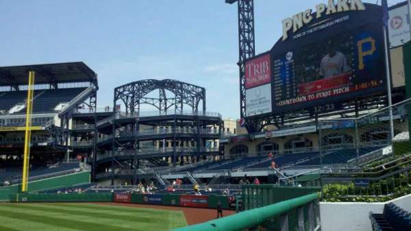 PNC Park, section: 139, row: A, seat: 17