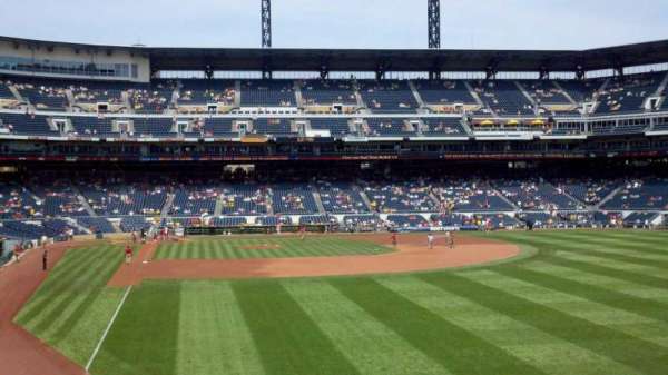 PNC Park, section: 145, row: A, seat: 16