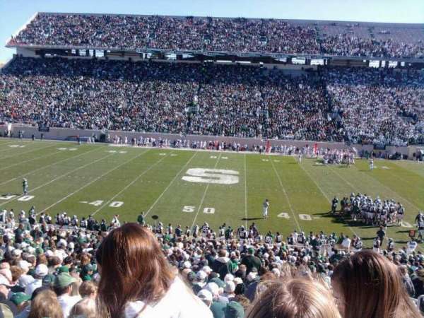Spartan Stadium, section: 23, row: 38