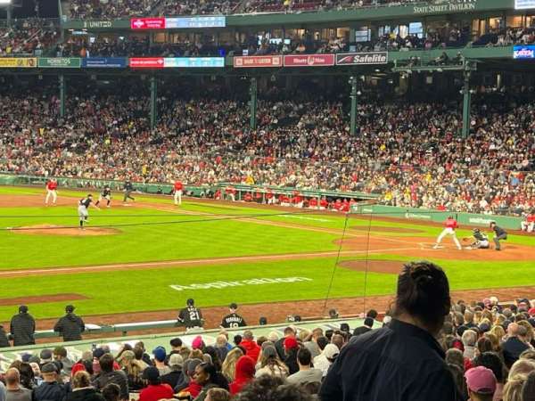 Fenway Park, section: Loge Box 153, row: LL, seat: 5