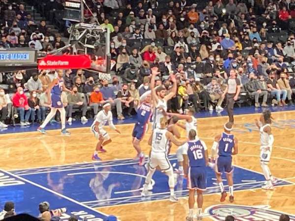 Barclays Center, section: 12, row: 18, seat: 9